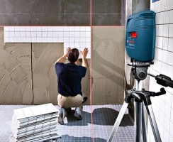 Test niveau laser croix Bosch GLL3X