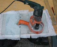 Comment percer du verre sans le casser ?